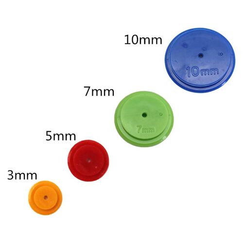 4Pcs DIY Patchwork Scan Wheel Tailor Scanning Line Ring Roun