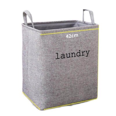 folding large size dirty clothes fabric basket laundry box