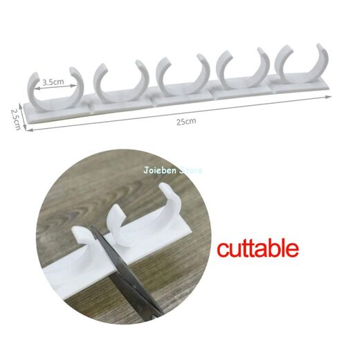 Spice Bottle Clips Rack Kitchen Storage Wall Mount Adhesive