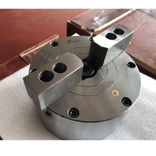 5810寸车床夹头升级款 200 中实二爪气动卡盘KS0