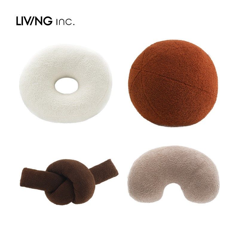 摩洛哥腰果抱枕立体异形圈圈圆球靠垫羊羔毛绒沙发抱枕靠包客厅靠,居家布艺,抱枕被,淘宝优惠券,粉丝福利购,淘宝优惠卷