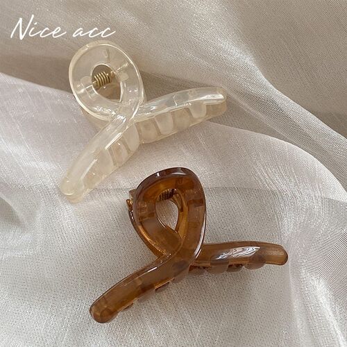 Mini cute little catch clip, half-tie hair, small hair catch