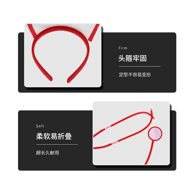 Halloween Nurse Uniform Set Headband万圣节护士制服套装发箍