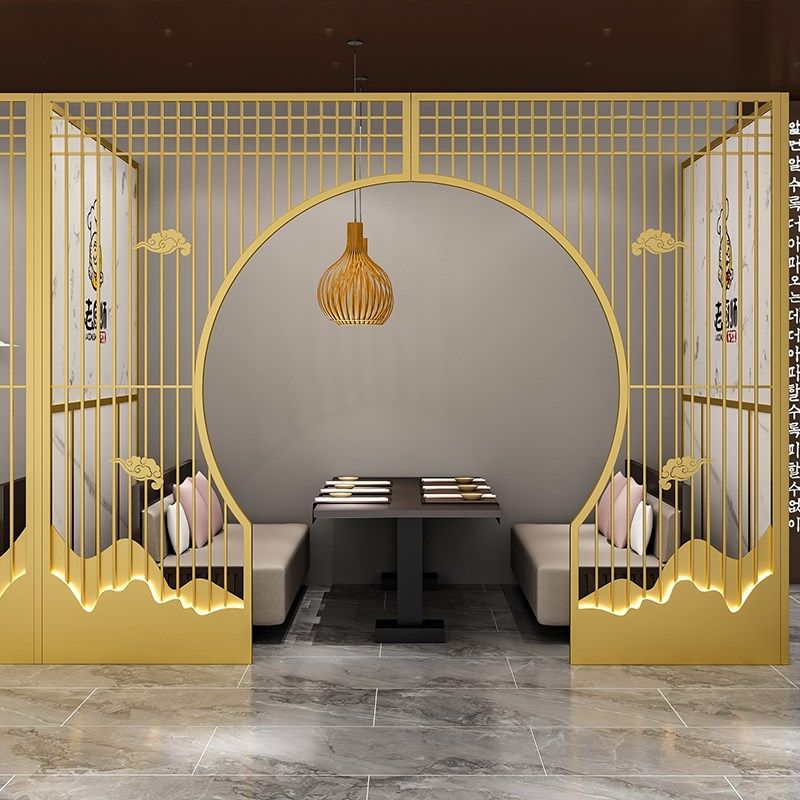 现代餐厅卡座隔断屏风茶楼饭店包间餐饮店火锅烧烤店包厢围栏定制,商业/办公家具,办公屏风/隔断,淘宝优惠券,粉丝福利购,淘宝优惠卷
