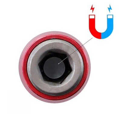 Chrome-Vanadium Steel Screw Driver Bit Holder 1/4  20 Degr