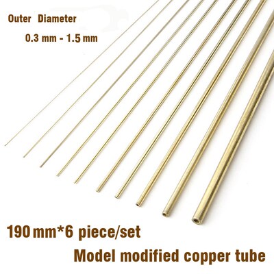 Model Modified Copper Tube 0.3mm-1.5mm Modeling Accessories