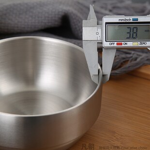 金色韩国带盖碗料理配小菜餐碗30层隔热防烫韩式餐厅泡菜饭碗