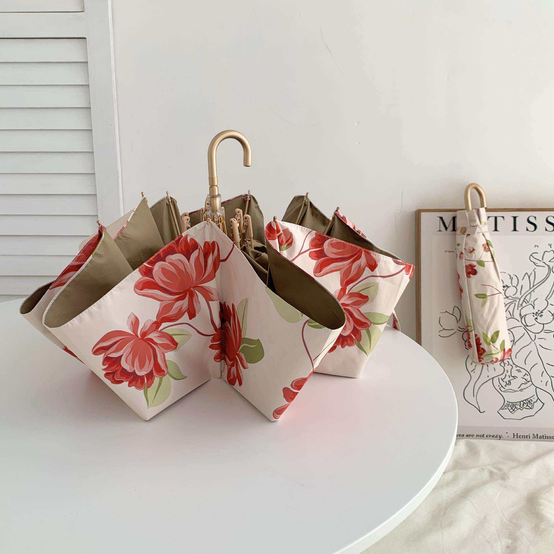 遮阳伞小巧便捷晴雨两用太阳伞防晒紫外线三折叠晴雨伞女,鲜花速递/花卉仿真/绿植园艺,割草机/草坪机,淘宝优惠券,粉丝福利购,淘宝优惠卷