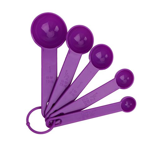 Plastic Measuring Spoon Baking Tool 5pcs/Set Measure Tool Fo