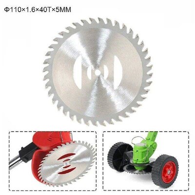 Lawn Mower Blade Sharp Preferred Material Round Silver