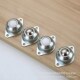 Wheel Silv 20pcs Rollers Ball Steel Round Eye Universal