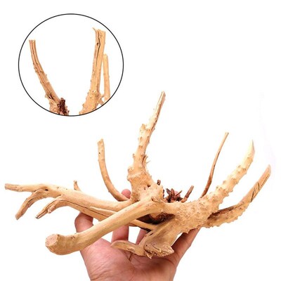 1 Pcs Natural Tree Trunk Aquarium Decoration Wood Artwork De