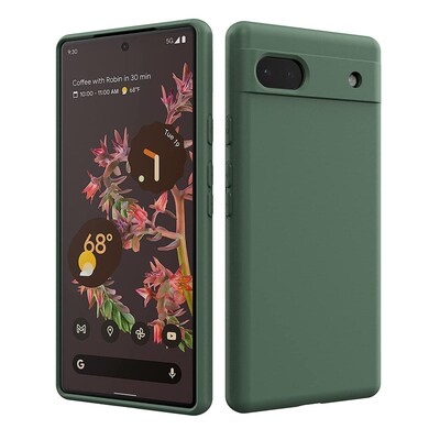 For Google Pixel 7 Pro Case Liquid Silicone Soft Matte Camer