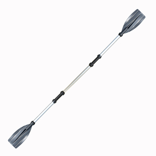 2只装铝合金船桨 桨皮划艇充气船划桨 铝桨 冲锋舟充气船塑料船