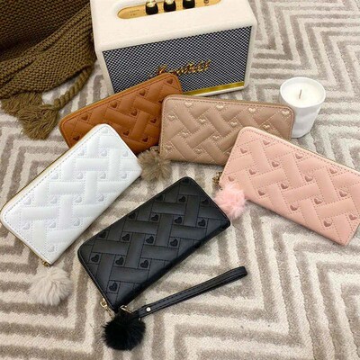 2023 Long Style Women Wallets Ladys New Fashion Quality PU