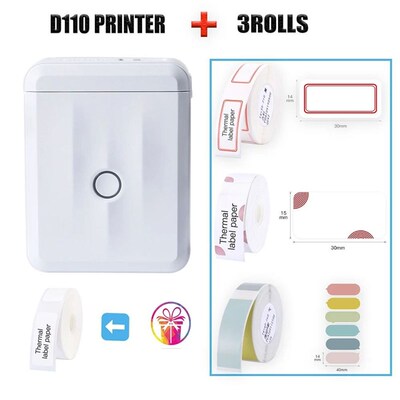 Niimbot Thermal Label Printer Desktop Convenient and Clearin