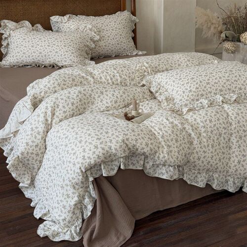 Korean Ins Small Fresh Cute Rabbit Quilt Cover Class A Cotto
