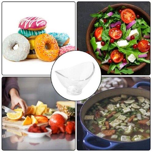 Salad Bowl Acrylic Clear Fruits Snacks Mixing Bowl K Food