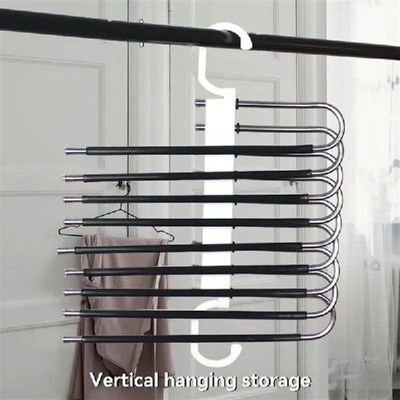 Pants Rack Pants Hangers Space Saving Stainless Steel