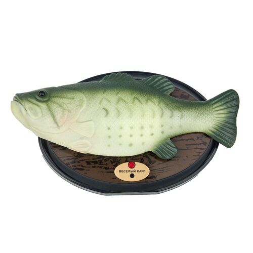 Singing Salmon Sing Beating Plastic Fish Novelty Spoof Hallo