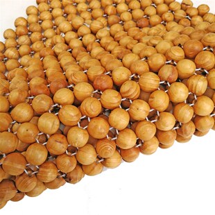 大木珠坐垫 夏季椅子凉垫 汽车木珠座垫 草花梨四方垫沙发垫