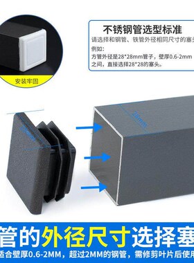 10pcs/Pack 10/15/19/20/22/25/30/35/40/50mm Square Plastic