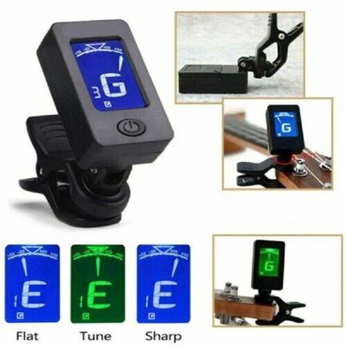 Guitar Tuner Digital Clip-On Tone Tuner for Electric Urikri
