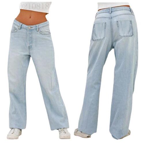 Jeans Womens Factory Direct High Waist Loose Wide Leg Women