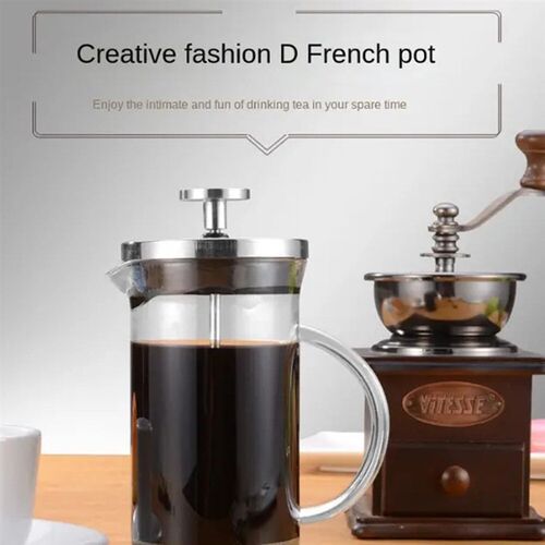 350ML-1000ML French Press Coffee Maker High Borosilicate