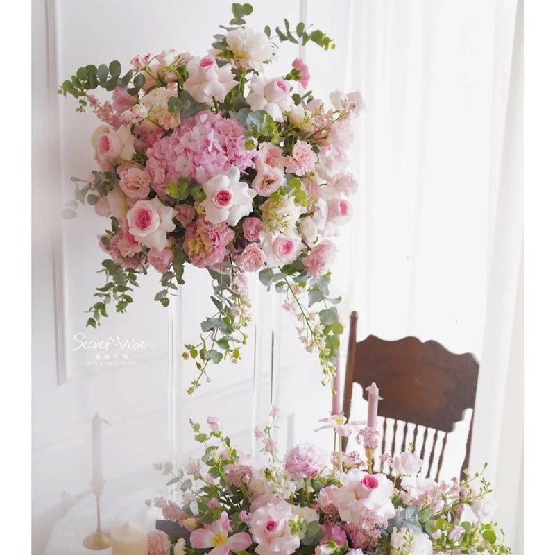 婚庆仿真花酒店装饰绢花结婚用的卧室婚房布置摆件全花艺装,家居饰品,仿真花/假花,淘宝优惠券,粉丝福利购,淘宝优惠卷