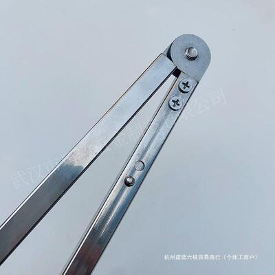 圆规画规不锈业钢大11888园规木电工专划线号器特大划规工装修绘