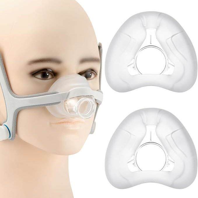 适N20Cushi用于瑞思迈AiritN20罩替换垫鼻硅面胶软呼吸垫F机面罩