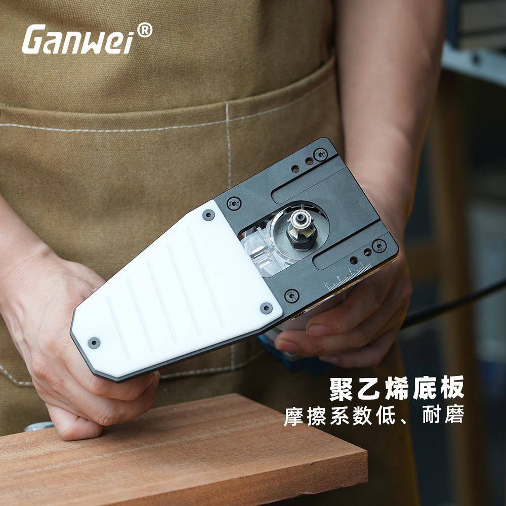锣修边机平板无品牌/装倒板小机衡底板圆弧R角倒角平衡底板木工工