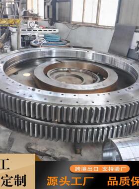 回转支撑 港口起重机回转支承 堆取料机转盘轴承 132.50.4000