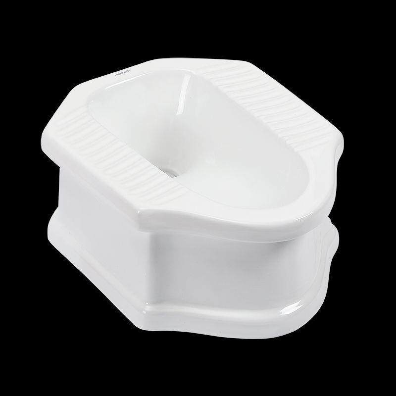 一体明装加高蹲便免挖坑存水便器防臭桶弯管蹲坑其他塑料无