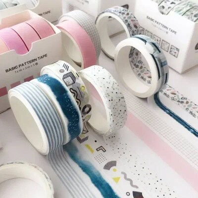 5 Pcs/pack Moon Star Washi Tape Set Decoration er Scrapbooki