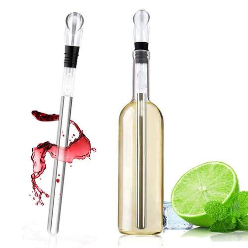 Ice Wine Chiller Rushed Ice Bucket Stainless Steel Barware W