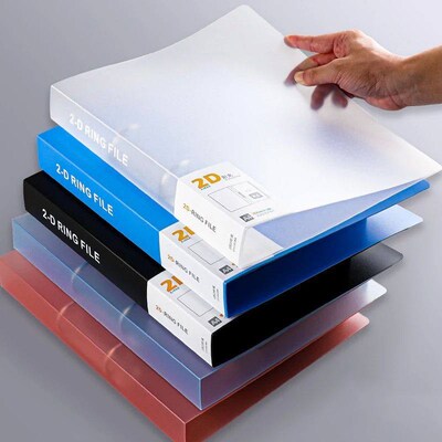 2-ring File Binder File Folder A4 Binder Folder Cover Office