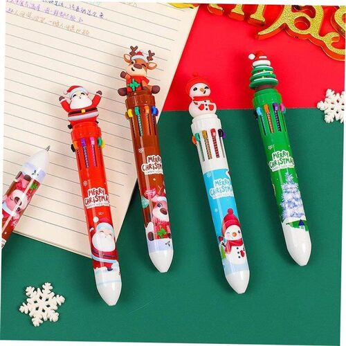 Christmas gifts Cartoon Ten Color Press Pen Student Children