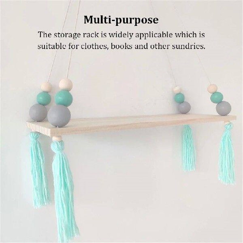 Shelf Kid Room Decoration Hanging DIY Ornament Shelves - 实物图