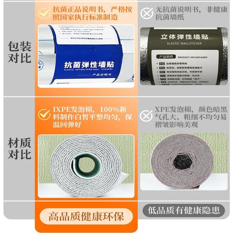 【无缝拼接】墙纸自粘防水防潮背景墙壁抗菌卧室客厅翻新墙面贴纸,家居饰品,软装墙贴,淘宝优惠券,粉丝福利购,淘宝优惠卷