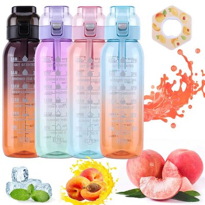 1000ML Fragrance Smelling Water Bottle Leak-Proof Air Water