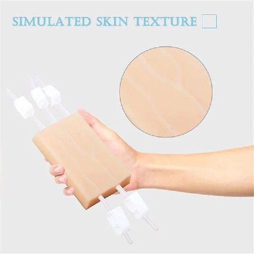 IV Injection Training Pad Model,Silicone Human Simulated