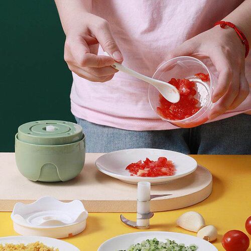 100/250ml Mini USB Wireless Electric Garlic Masher Press Min