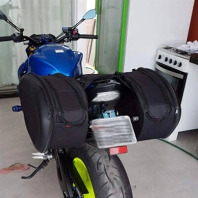 Motorcycle Waterproof Saddle Bag / Motorcycle Side Helmet Ri