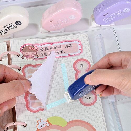 Creative Double Sioded Adhesive Dots Stick Roller Glue Tape