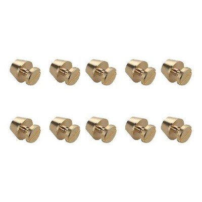 10 Pcs Studs Smooth Copper Stud For Bags Edge Durable