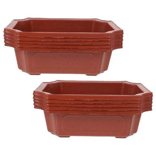 10 Pcs Bonsai Pot Garden Pots Reusable Office Gardening
