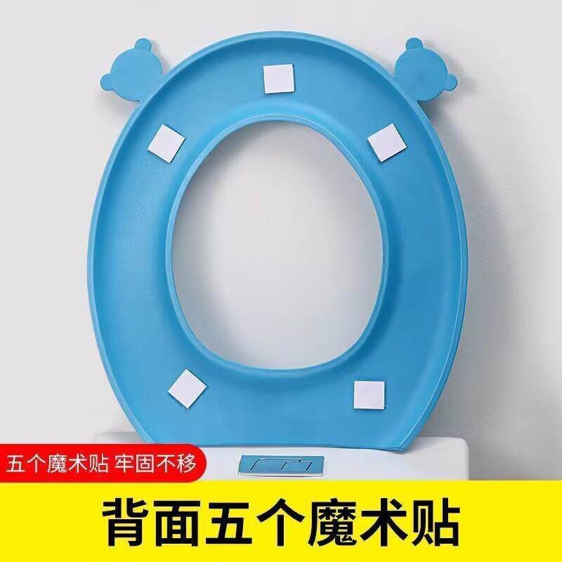 Winter Warm Toilet Seat Cover Closestool Mat Bathroom - 实物图