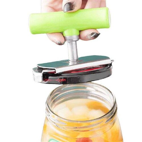 Jar Opener Bottle Cap Opener Stainless Steel Effortless